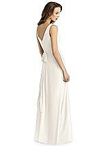 Rear View Thumbnail - Ivory Thread Bridesmaid Style Layla