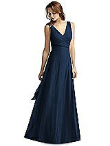 Front View Thumbnail - Midnight Navy Thread Bridesmaid Style Layla