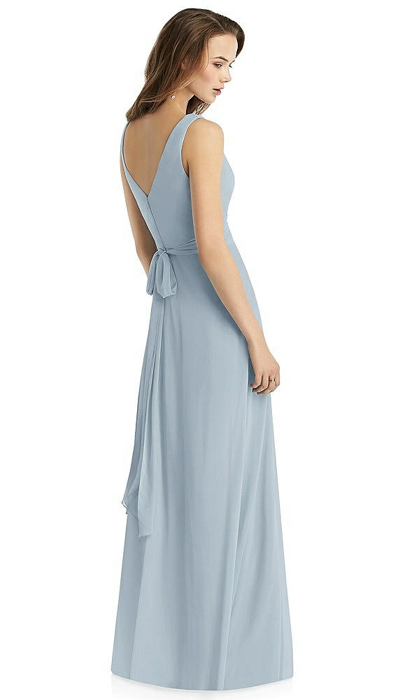 Back View - Mist Thread Bridesmaid Style Layla