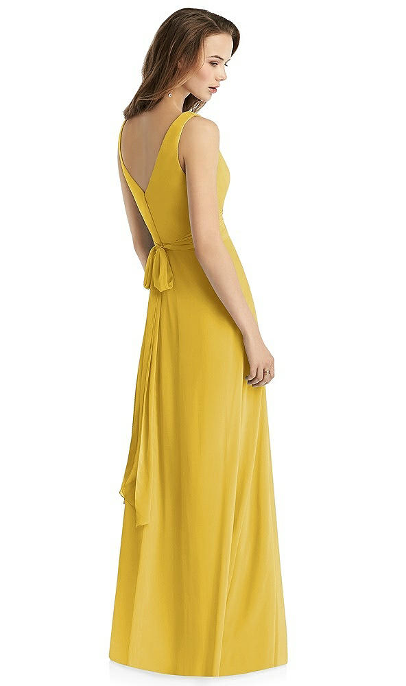 Back View - Marigold Thread Bridesmaid Style Layla