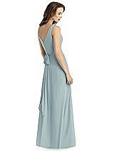 Rear View Thumbnail - Morning Sky Thread Bridesmaid Style Layla