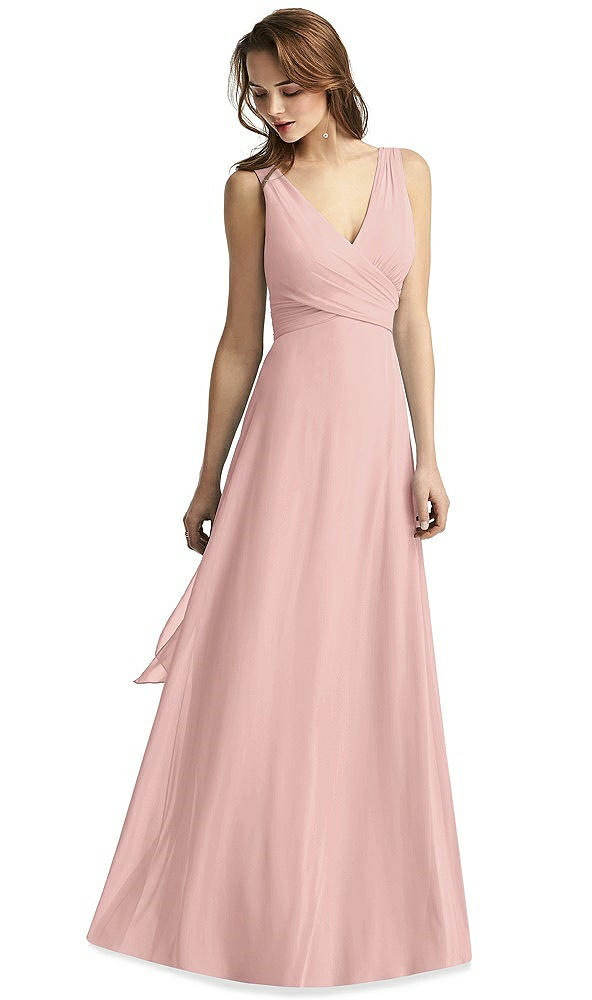 Front View - Rose - PANTONE Rose Quartz Thread Bridesmaid Style Layla