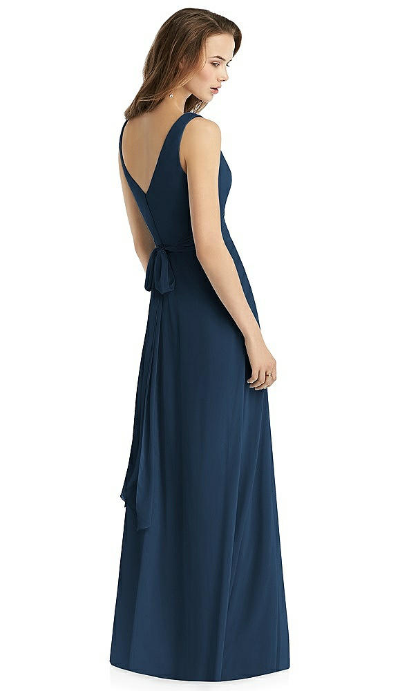 Back View - Sofia Blue Thread Bridesmaid Style Layla