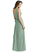 Rear View Thumbnail - Seagrass Thread Bridesmaid Style Layla