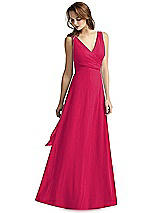 Front View Thumbnail - Vivid Pink Thread Bridesmaid Style Layla