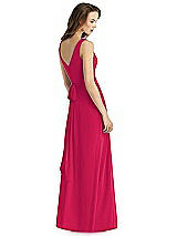 Rear View Thumbnail - Vivid Pink Thread Bridesmaid Style Layla