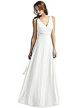 Front View Thumbnail - White Thread Bridesmaid Style Layla