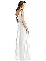 Rear View Thumbnail - White Thread Bridesmaid Style Layla