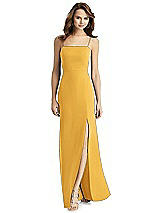 Rear View Thumbnail - NYC Yellow Thread Bridesmaid Style Stella