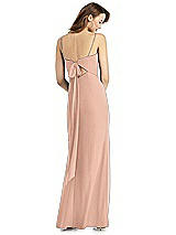 Front View Thumbnail - Pale Peach Thread Bridesmaid Style Stella