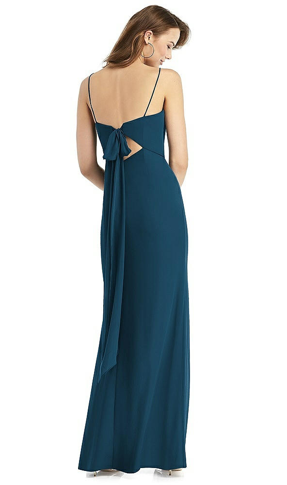 Front View - Atlantic Blue Thread Bridesmaid Style Stella