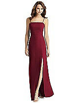 Rear View Thumbnail - Burgundy Thread Bridesmaid Style Stella