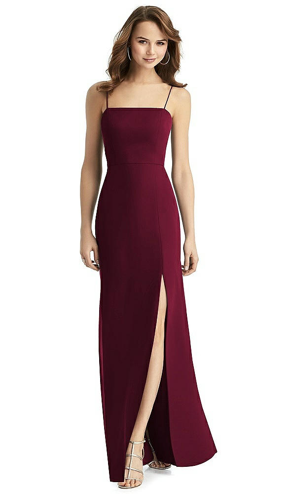 Back View - Cabernet Thread Bridesmaid Style Stella