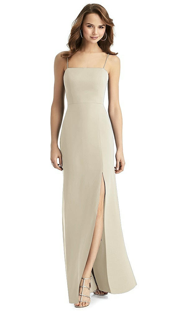 Back View - Champagne Thread Bridesmaid Style Stella