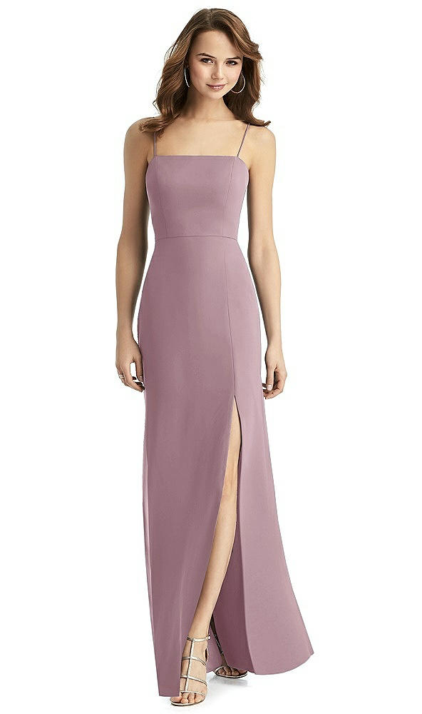 Back View - Dusty Rose Thread Bridesmaid Style Stella