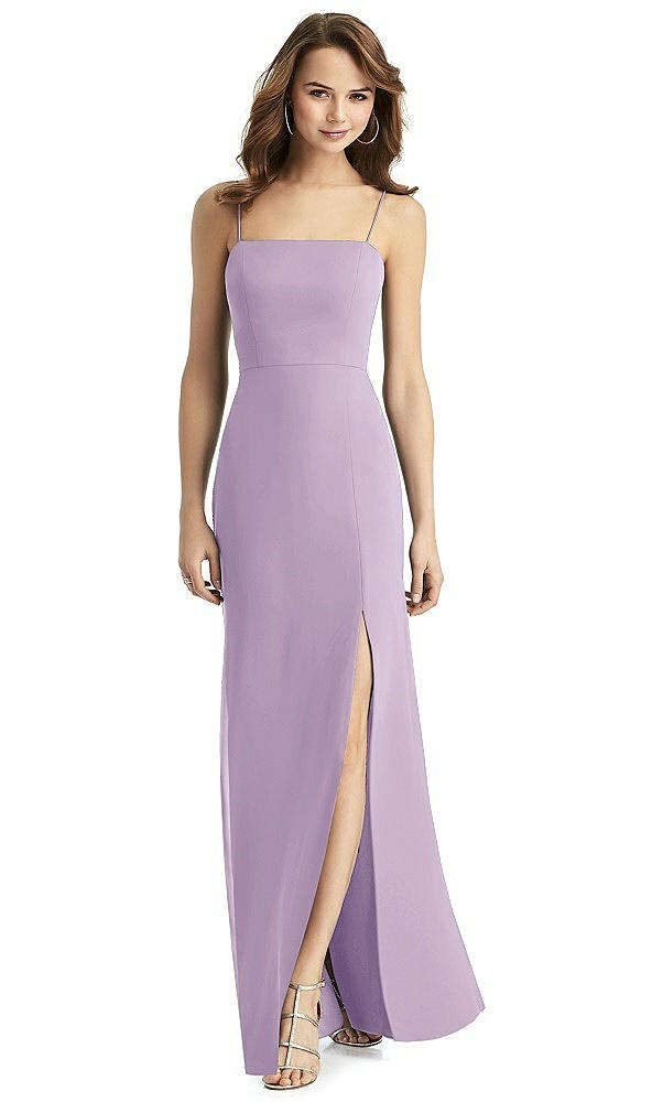 Back View - Pale Purple Thread Bridesmaid Style Stella