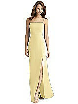 Rear View Thumbnail - Pale Yellow Thread Bridesmaid Style Stella