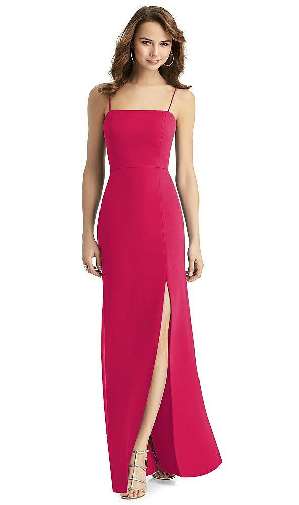 Back View - Vivid Pink Thread Bridesmaid Style Stella