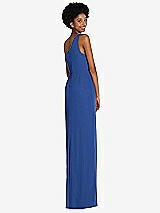 Rear View Thumbnail - Classic Blue Thread Bridesmaid Style Addison