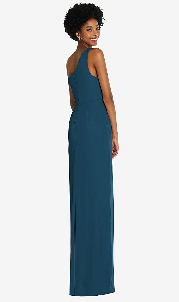 Back View - Atlantic Blue Thread Bridesmaid Style Addison