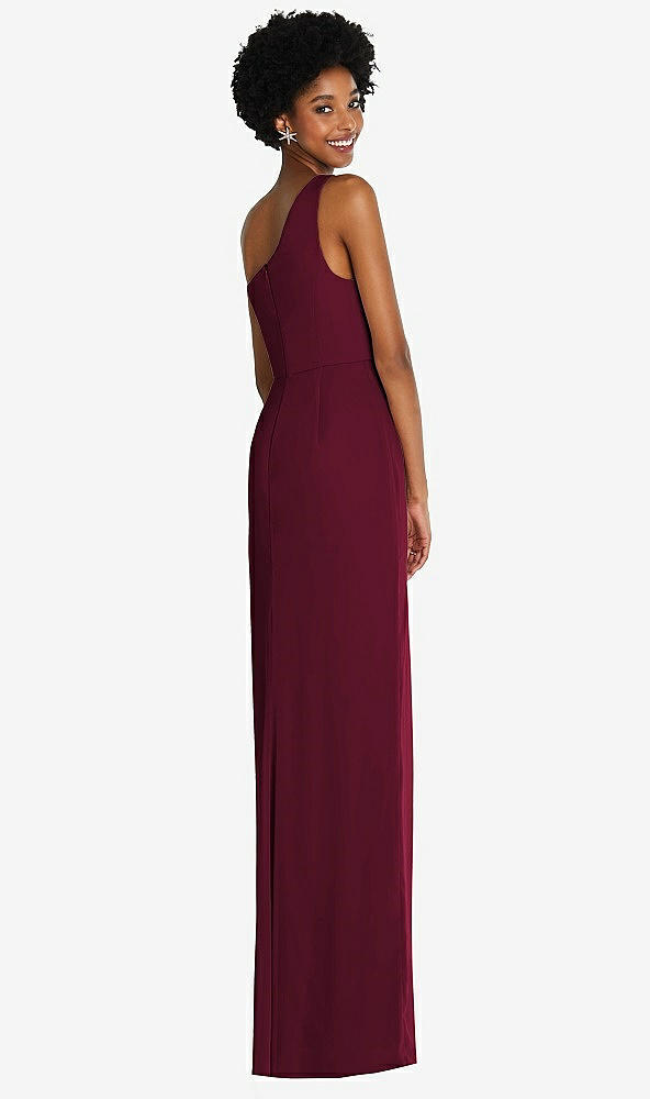 Back View - Cabernet Thread Bridesmaid Style Addison