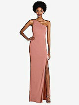 Front View Thumbnail - Desert Rose Thread Bridesmaid Style Addison