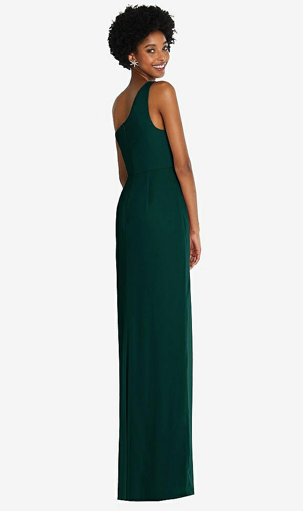 Back View - Evergreen Thread Bridesmaid Style Addison