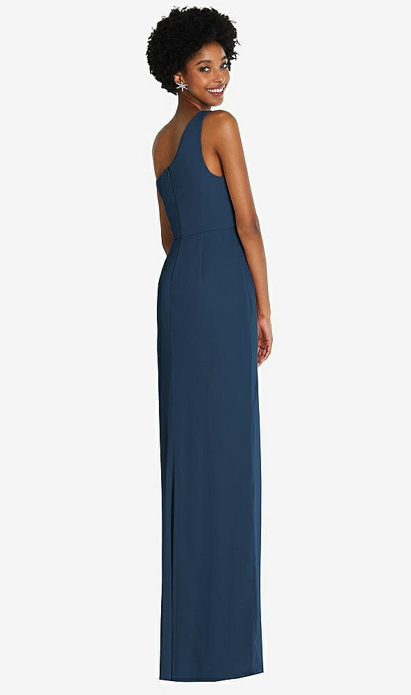 Back View - Sofia Blue Thread Bridesmaid Style Addison