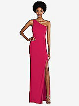 Front View Thumbnail - Vivid Pink Thread Bridesmaid Style Addison