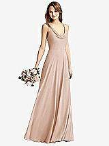 Front View Thumbnail - Cameo Cowl Neck Criss Cross Back Maxi Dress