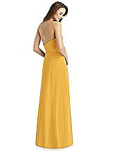 Rear View Thumbnail - NYC Yellow Thread Bridesmaid Style Quinn