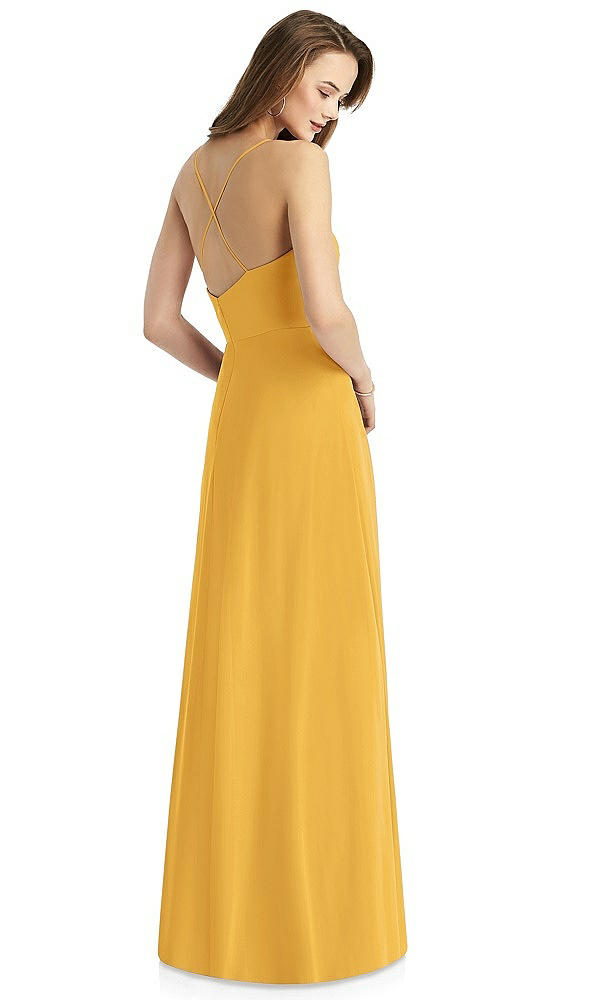 Back View - NYC Yellow Thread Bridesmaid Style Quinn