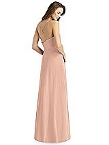 Rear View Thumbnail - Pale Peach Thread Bridesmaid Style Quinn