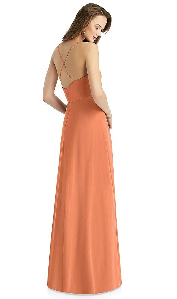 Back View - Sweet Melon Thread Bridesmaid Style Quinn