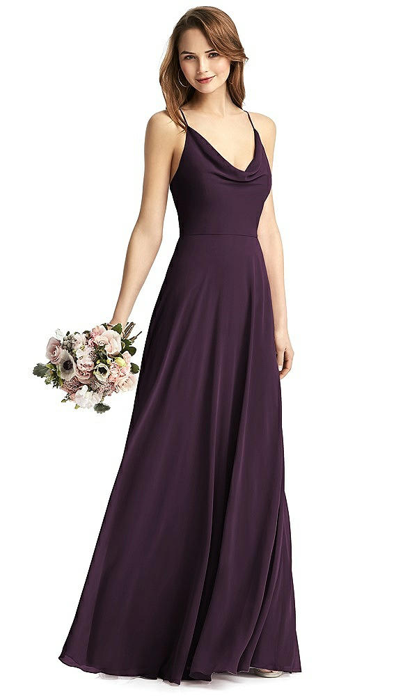 Front View - Aubergine Thread Bridesmaid Style Quinn