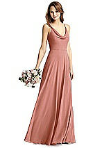 Front View Thumbnail - Desert Rose Thread Bridesmaid Style Quinn