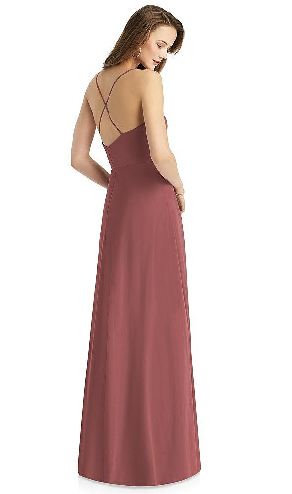 Back View - English Rose Thread Bridesmaid Style Quinn