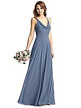 Front View Thumbnail - Larkspur Blue Thread Bridesmaid Style Quinn