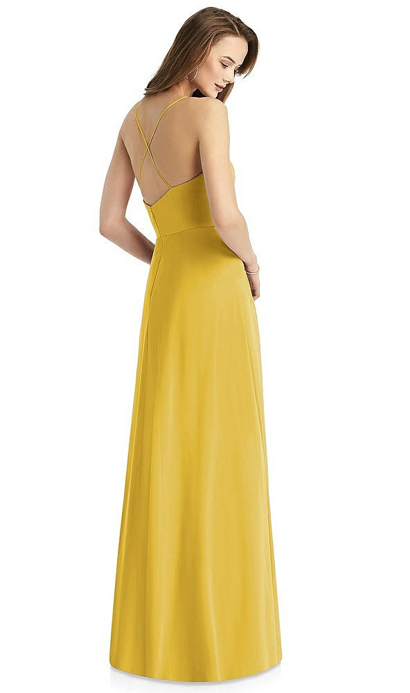 Back View - Marigold Thread Bridesmaid Style Quinn