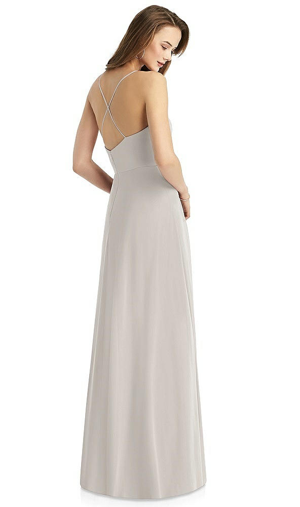 Back View - Oyster Thread Bridesmaid Style Quinn