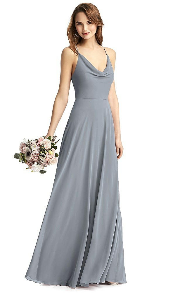 Front View - Platinum Thread Bridesmaid Style Quinn