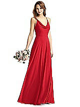 Front View Thumbnail - Parisian Red Thread Bridesmaid Style Quinn