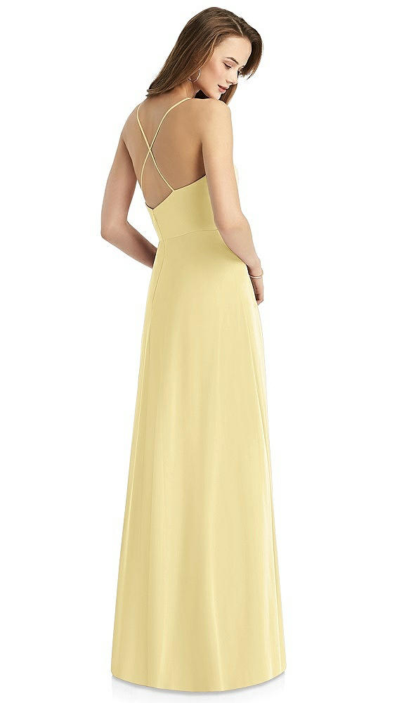 Back View - Pale Yellow Thread Bridesmaid Style Quinn