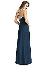 Rear View Thumbnail - Sofia Blue Thread Bridesmaid Style Quinn