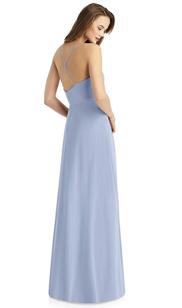 Back View - Sky Blue Thread Bridesmaid Style Quinn