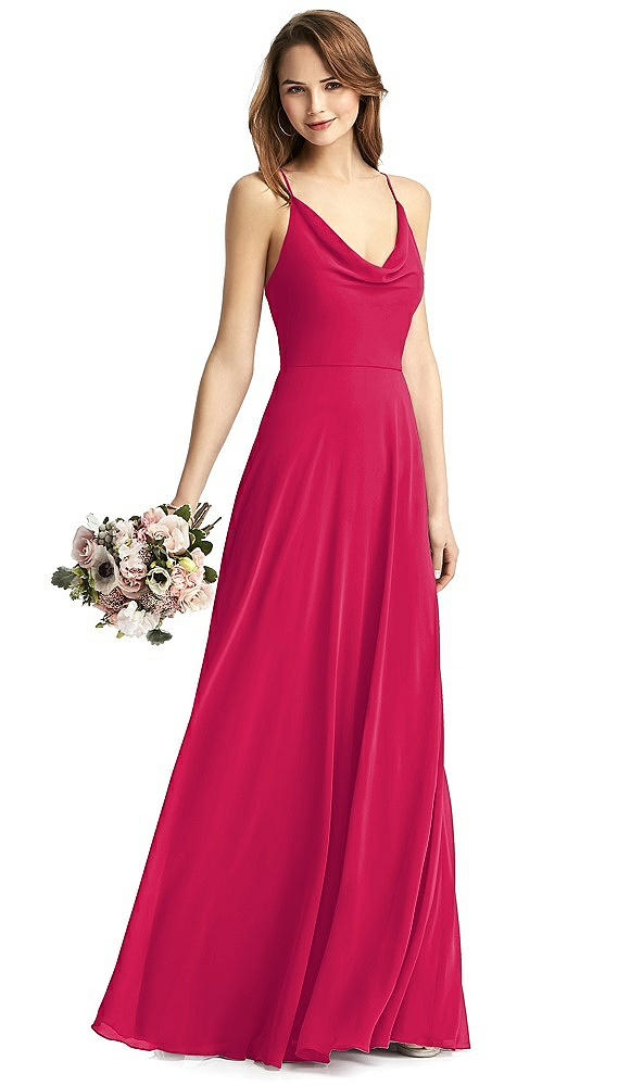 Front View - Vivid Pink Thread Bridesmaid Style Quinn