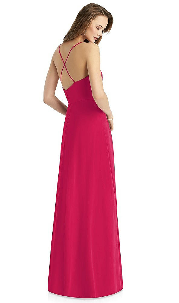 Back View - Vivid Pink Thread Bridesmaid Style Quinn