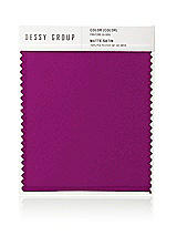 Front View Thumbnail - Persian Plum Matte Satin Fabric Swatch