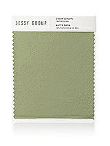 Front View Thumbnail - Kiwi Matte Satin Fabric Swatch