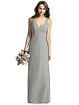 Front View Thumbnail - Chelsea Gray Thread Bridesmaid Style Peyton